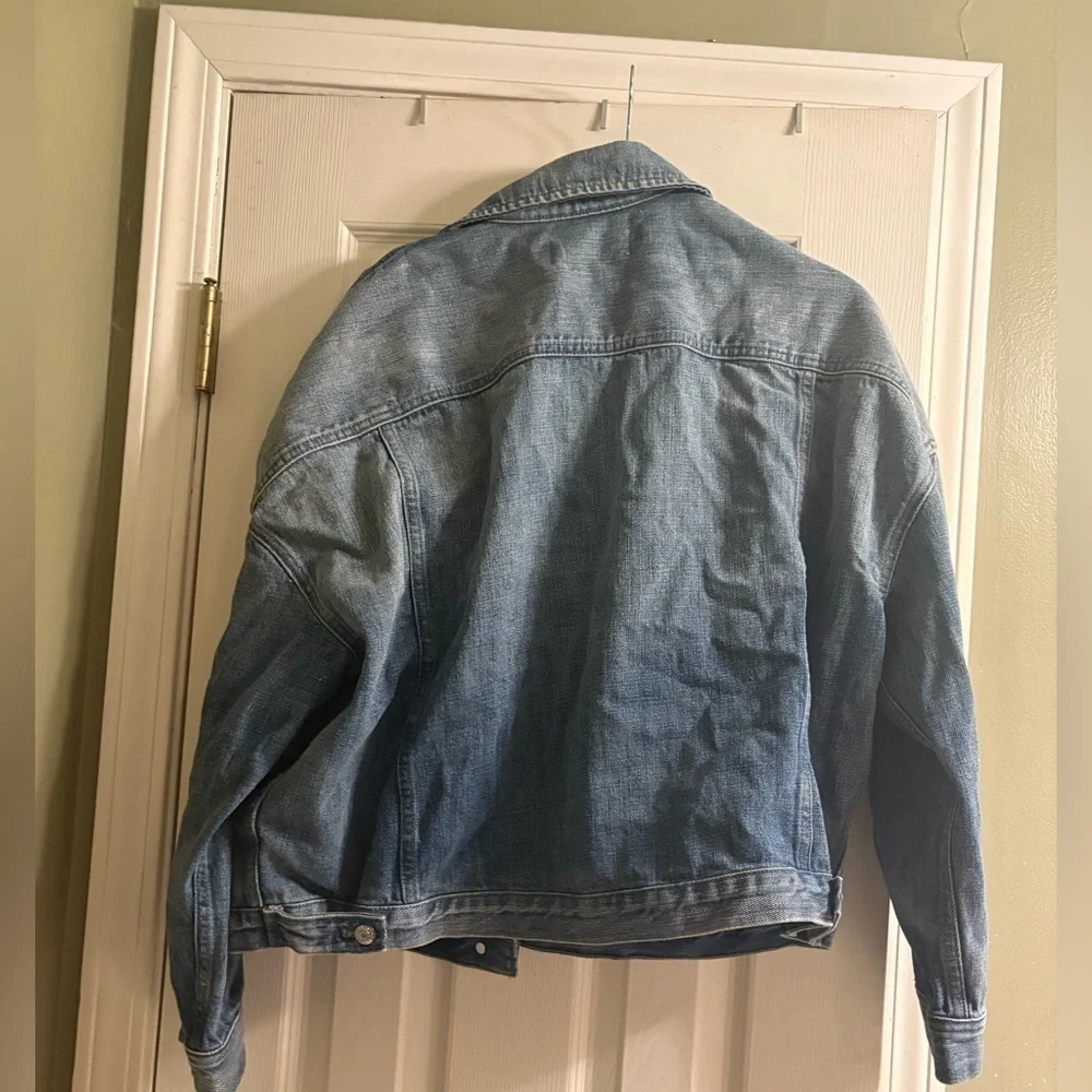 J. Crew Limited-edition Point Sur denim trucker jacket in Beach Way wash Medium